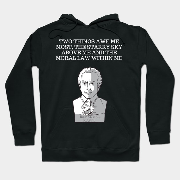 Kant quote Hoodie by Cleopsys